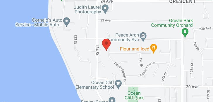 map of 2157 OCEAN FOREST DRIVE